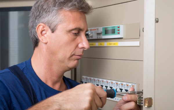 A circuit breaker and RCD installation